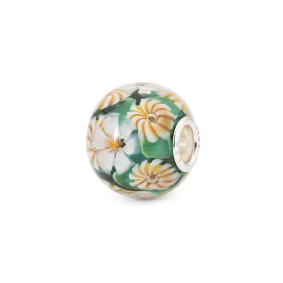 Blüte der Freiheit / Muranoglas und Sterlingsilber