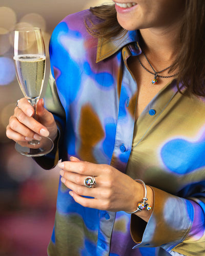 Mitternachts-Konfetti Anhänger - Limitierte Edition