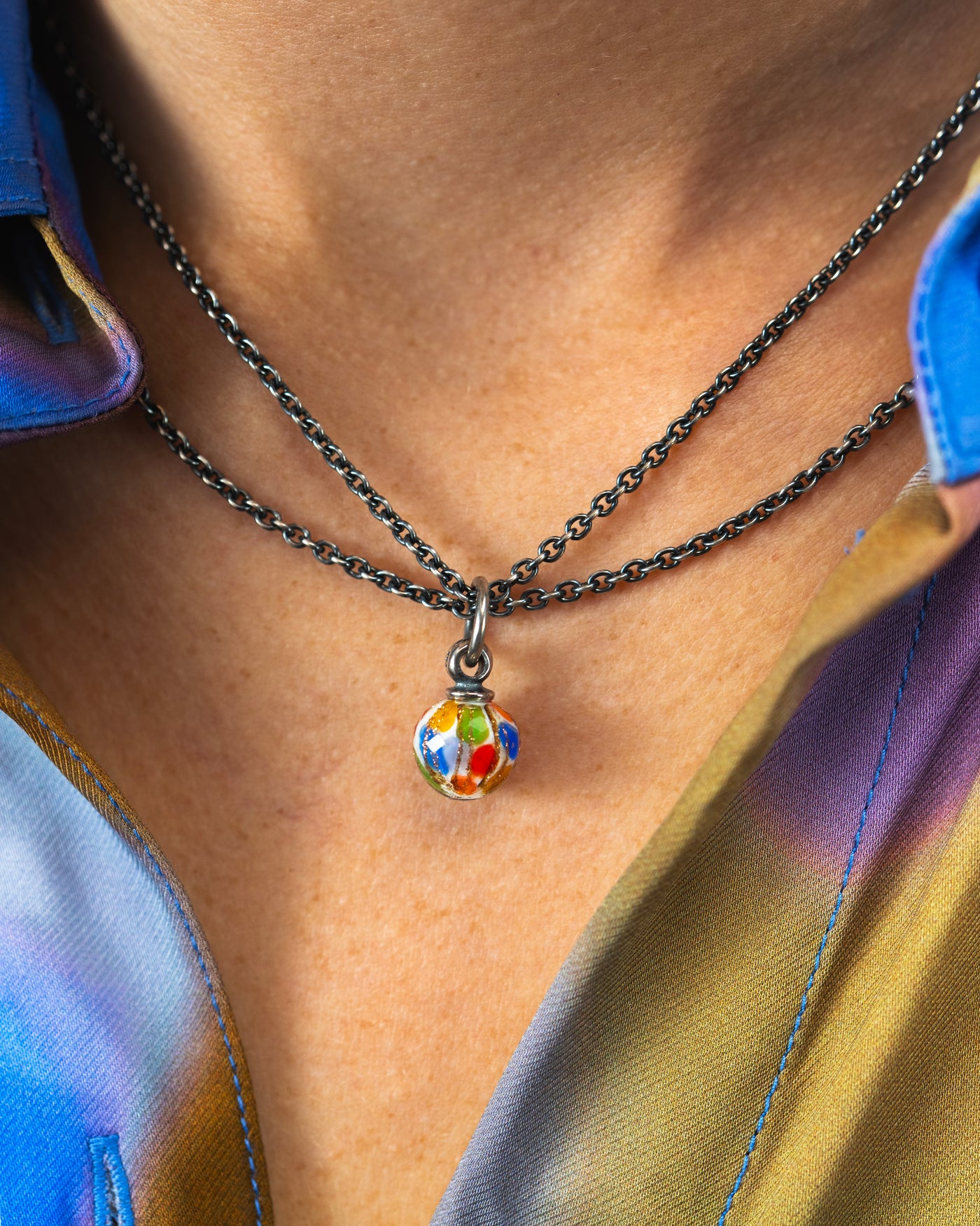 Mitternachts-Konfetti Anhänger - Limitierte Edition