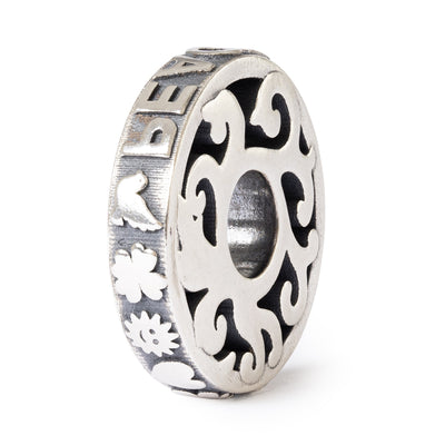 PEACE Leder Halskette Set mit 2 Beads (inkl. IKRK-Spende)