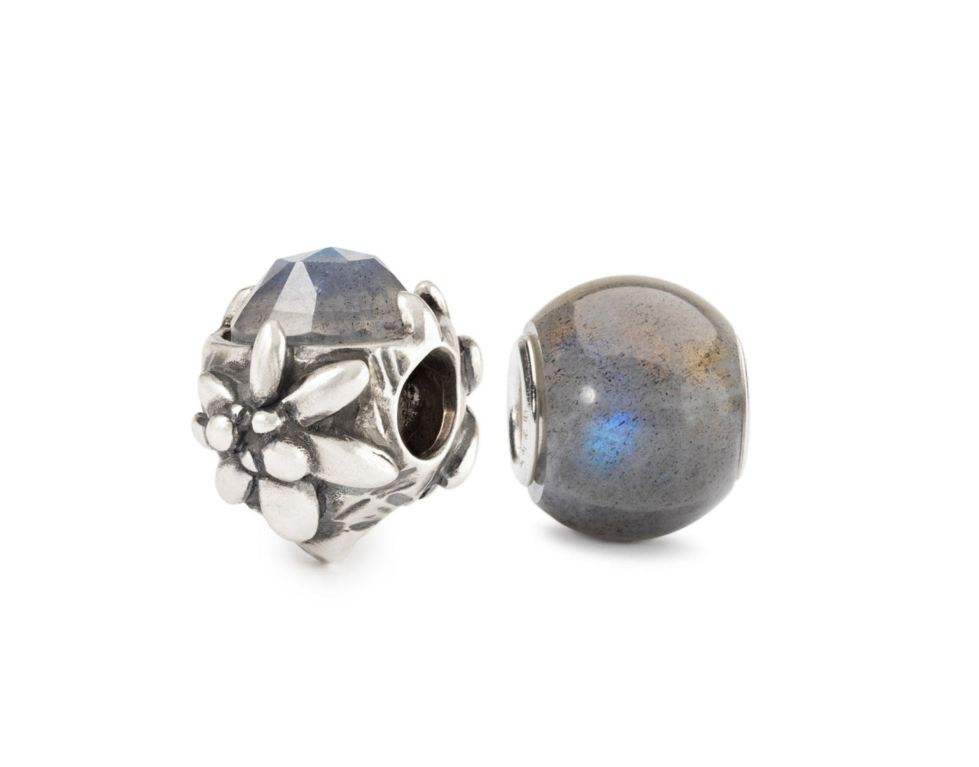 Alpenstern Edelweiss + Runder Labradorit