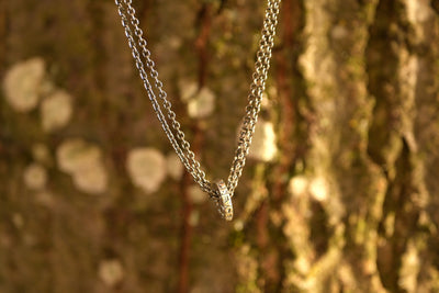 PEACE Silber Halskette Set mit 1 Bead (inkl. IKRK-Spende)