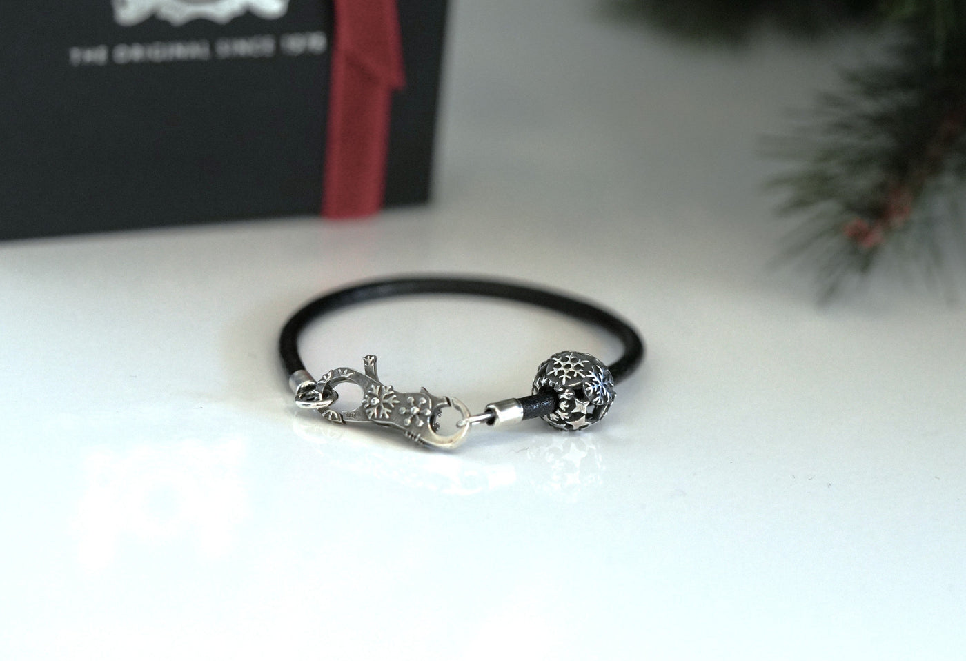 Winterzauber -Starter Armbänder aus Leder