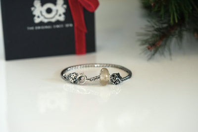 Winterträume Armband - Silber 925 und Goldener Rutilquarz