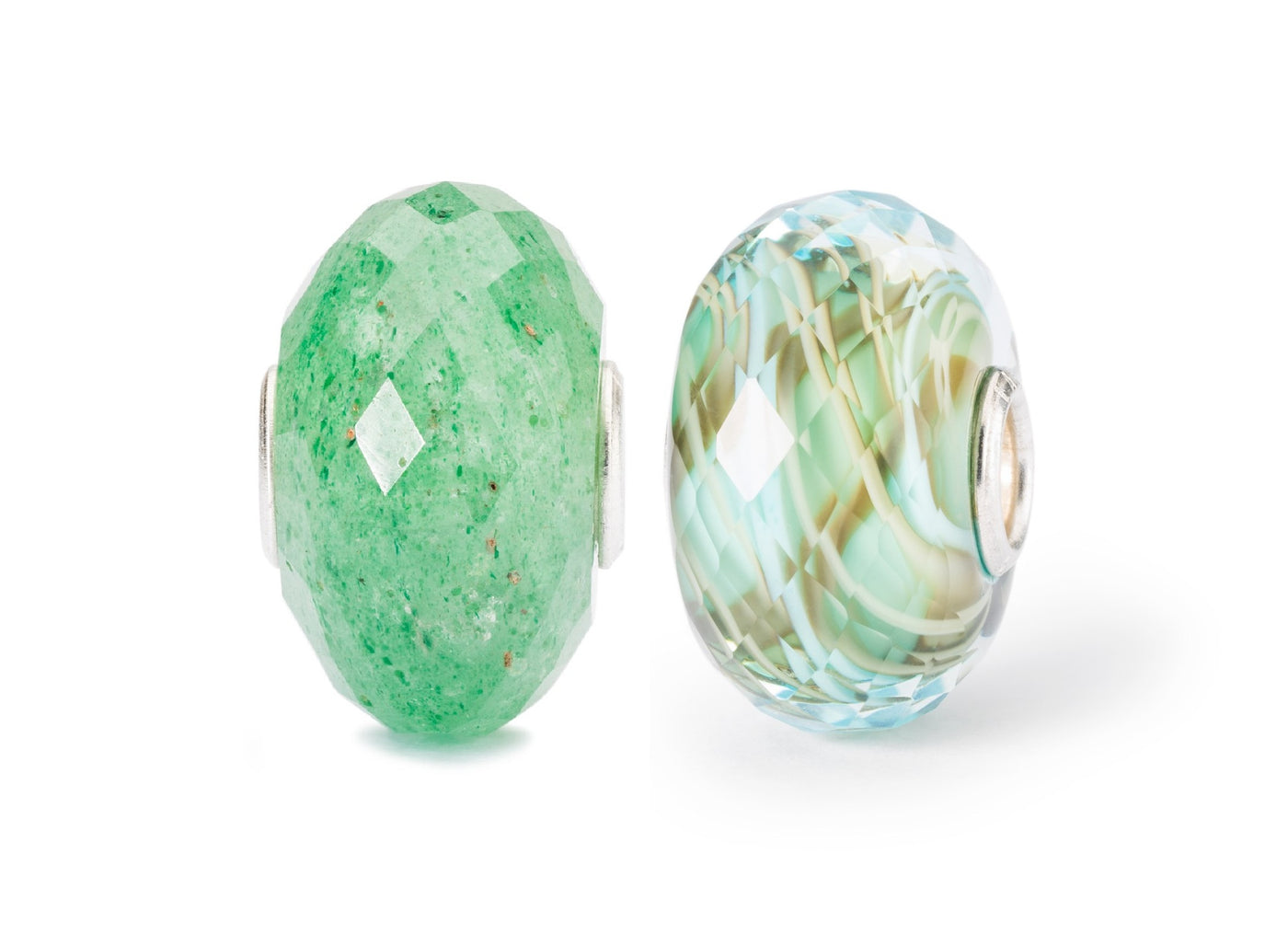 Duo - Grüner Aventurin + Lebensquelle