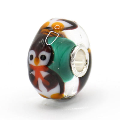 Winter Pinguin - Unique Bead - Limited Edition