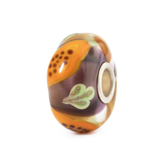 Papaya / Muranoglas und Sterlingsilber