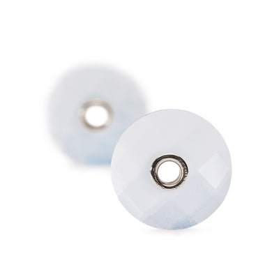 Ohrhaken Silber mit Pompeji Anhänger und mit Chalcedon Anhänger